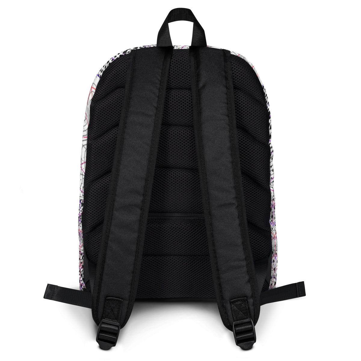 Abstract Cosmic Backpack — back view