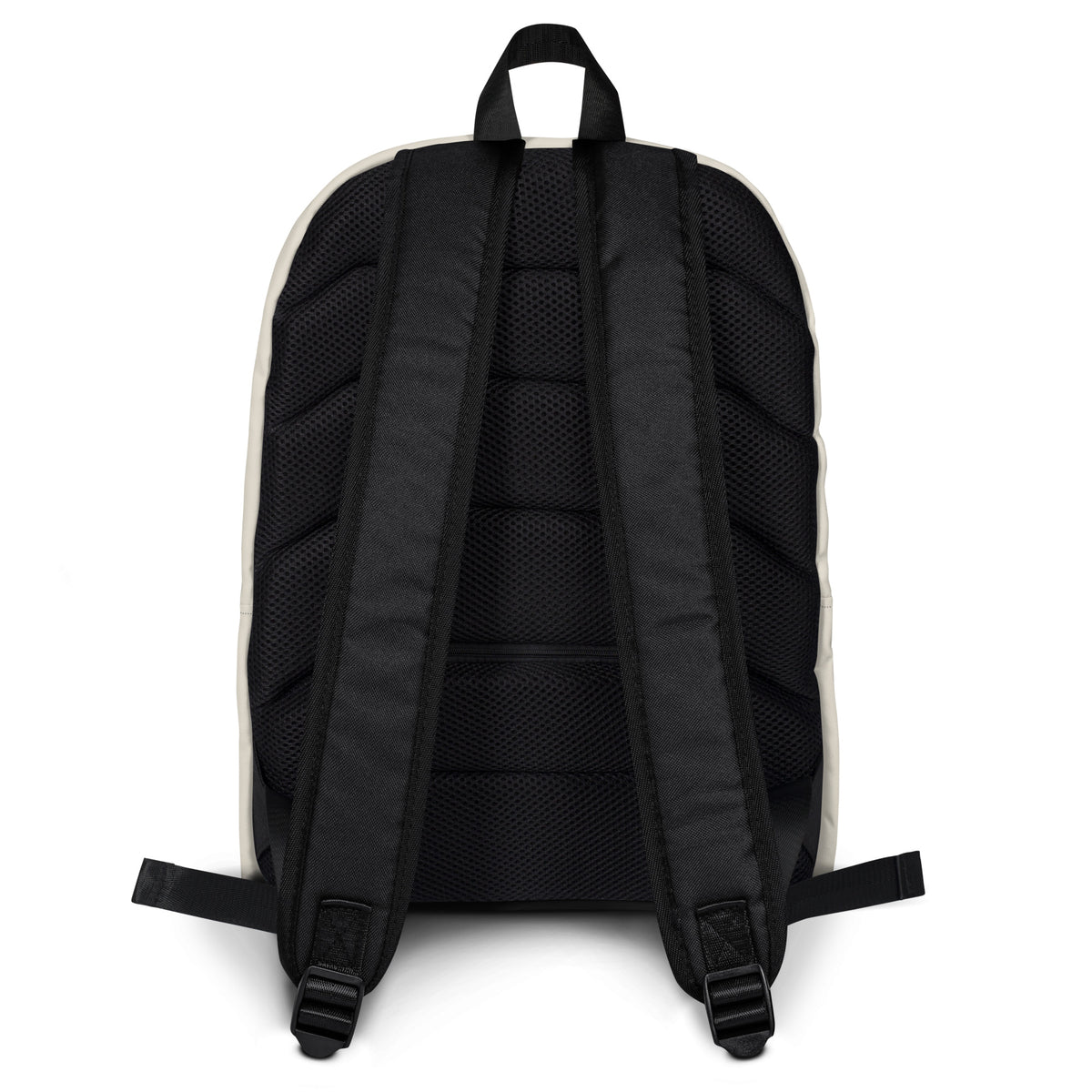 The Grey Backpack — back view