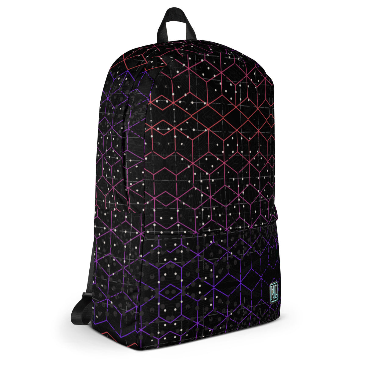Cosmic Backpack — angled front view