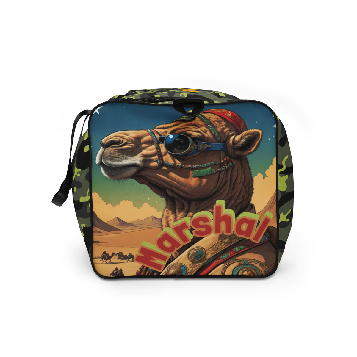 Marshal Duffle Bag — left-end view
