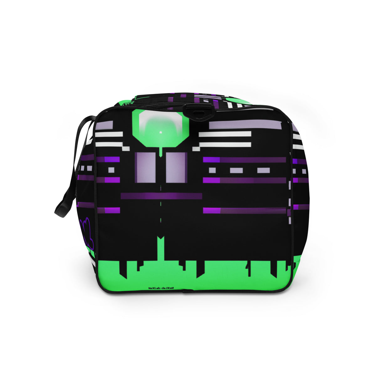 Interstellar Light Year Duffle Bag — left-end view