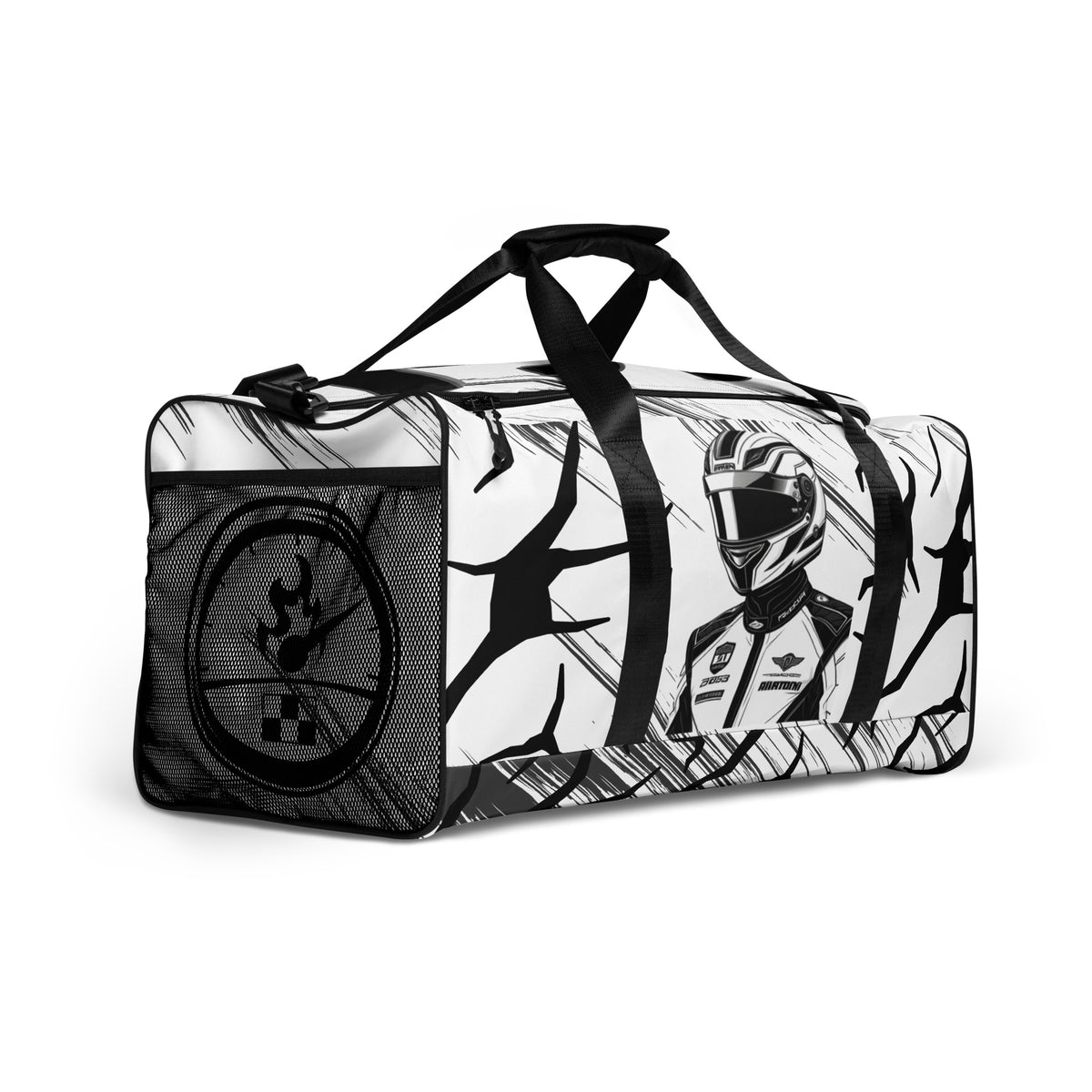 Grand Pilot Duffle Bag — front-right angled view