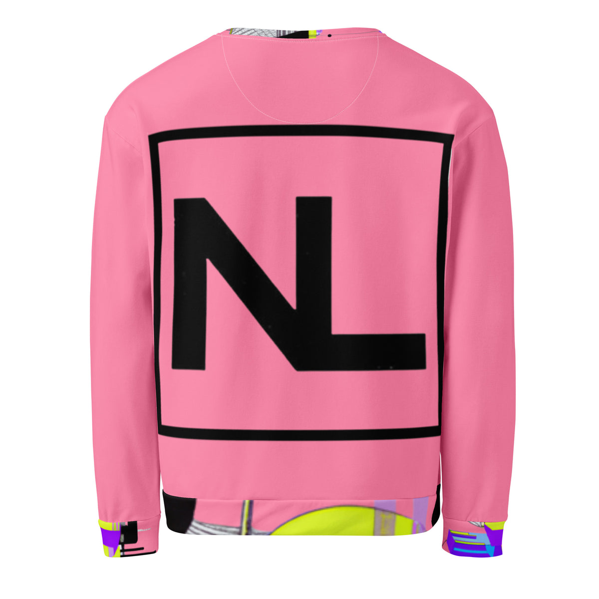 Pink Cosmic Sweatshirt — back view