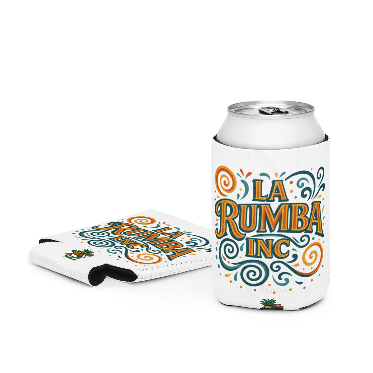 La Rumba Can Cooler — regular can cooler with folded cover