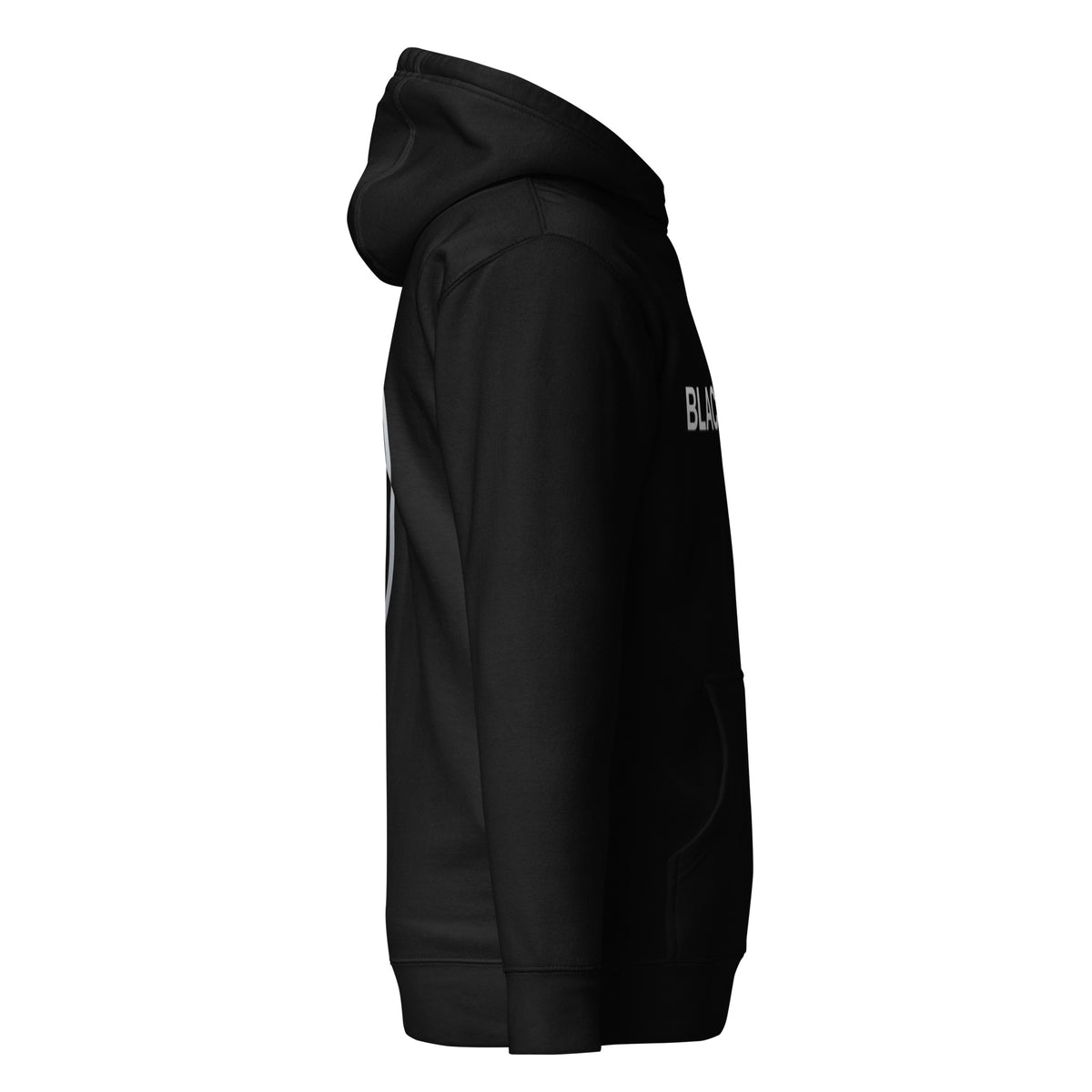 BlackBear Stealth Mode Hoodie — right-side view