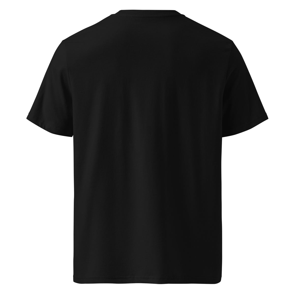 NEXLAB Original Organic Cotton T-Shirt in Black — back view