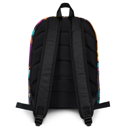 Graffiti Backpack — back view