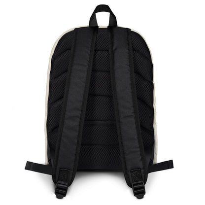 The Grey Backpack — back view