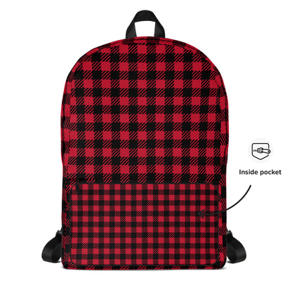 Swedish Backpack — front pocket artwork detail