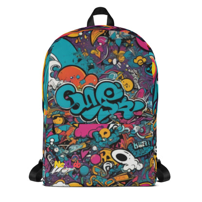 Graffiti Backpack — front view