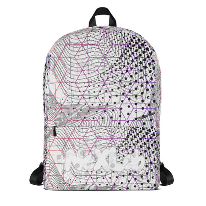 Abstract Cosmic Backpack — front view