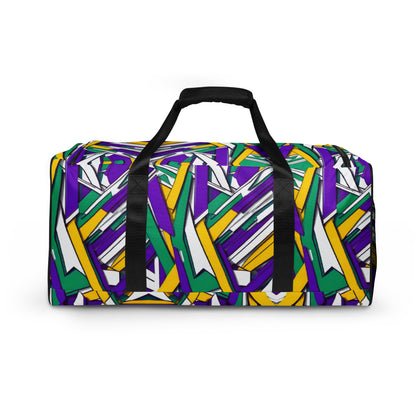 Comics 80s Duffle Bag — back view
