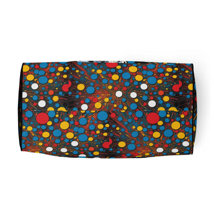 Dalmatian Dots Duffle Bag — base view