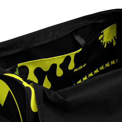 Toxic Duffle Bag — interior pocket detail