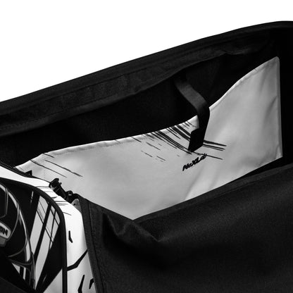 Grand Pilot Duffle Bag — interior pocket detail