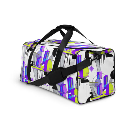 Interstellar Duffle Bag — front-left angled view