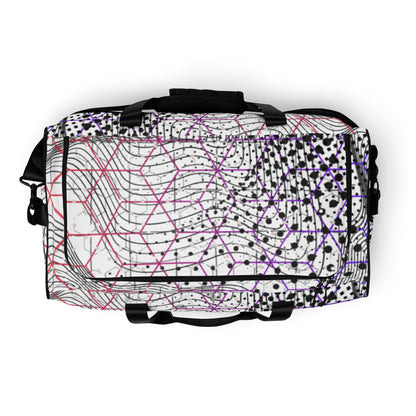 Cosmic Duffle Bag — top view
