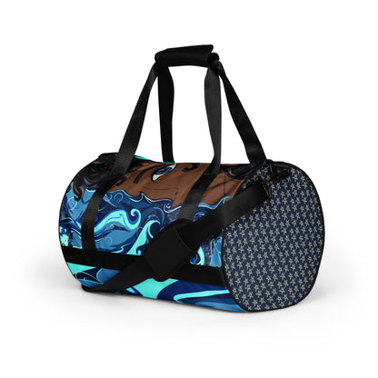 Ocean by Ezra Gym Bag — front-left angled view