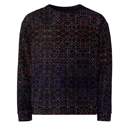 Interstellar Abstract Sweatshirt — front view