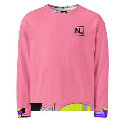 Pink Cosmic Sweatshirt — front view