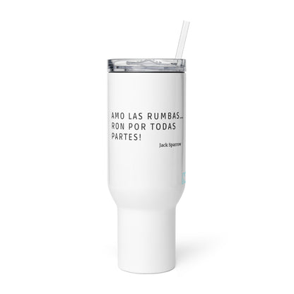 Rumba Jack Travel Mug — 40 oz mug front view