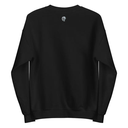 The Greys Sweatshirt in Black — back view