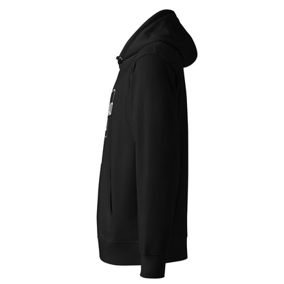 Gravedad Cero Organic Cotton Hoodie — left-side view