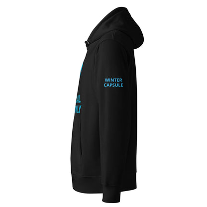 Alien Operative Tactical Hoodie in Black — left-side view