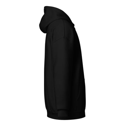 NL Zip Hoodie in Black — right-side view