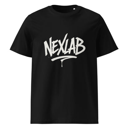NEXLAB Original Organic Cotton T-Shirt in Black — front view