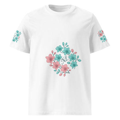 Flowers Organic Cotton T-Shirt — front view